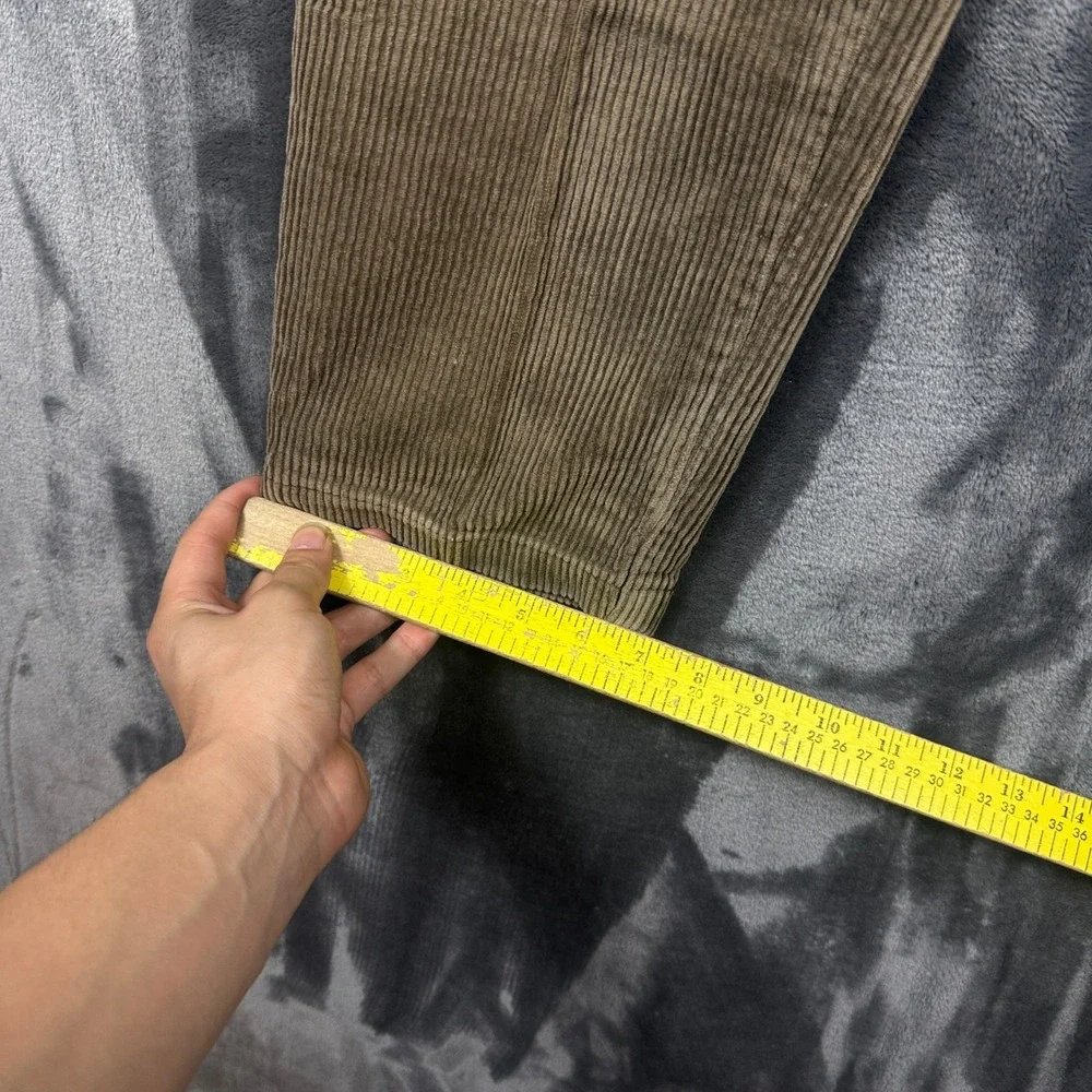 Gap Corduroy Pants Mens 29 Brown Excellent Vintage Straight Leg Wide Wale 9445